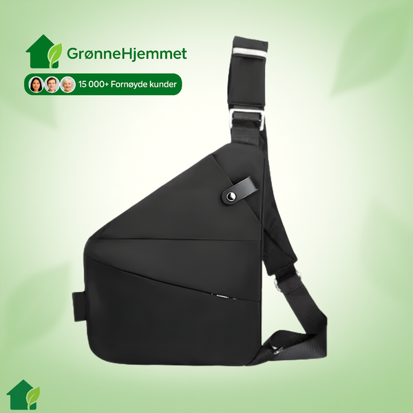 StrideSafe™ multifunktionel tyverisikret crossbody-taske