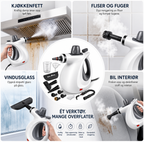 NordicSteam Pro™ - Gør dit hjem renere på ingen tid.