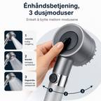 NordicFlow™ Komplet brusesæt – Gør hvert brusebad til en spaoplevelse