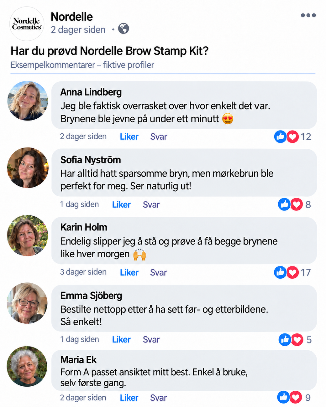 Kommentar fra en kunde